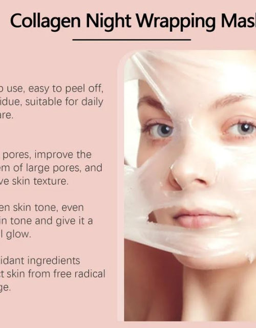 Load image into Gallery viewer, Hydrating Collagen Peel-Off Mask
