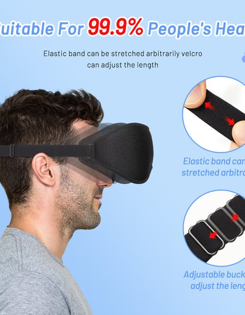 Load image into Gallery viewer, 3D Natural Memory Foam Sleep Mask for Comfort
