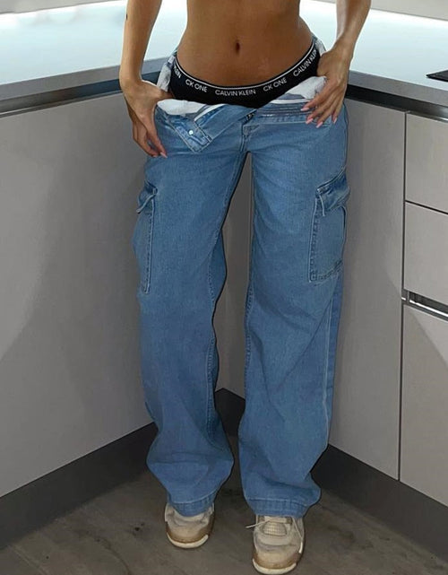 Load image into Gallery viewer, High Waist Cargo Pants Stylish
