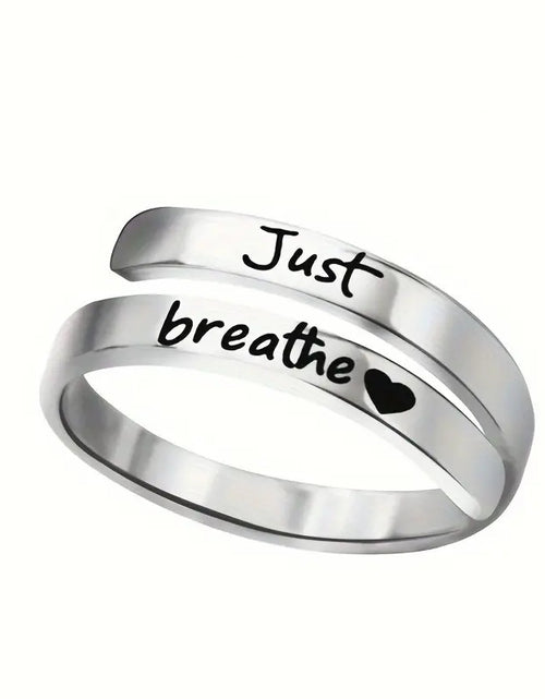 Load image into Gallery viewer, Silver Spiral Heart Ring
